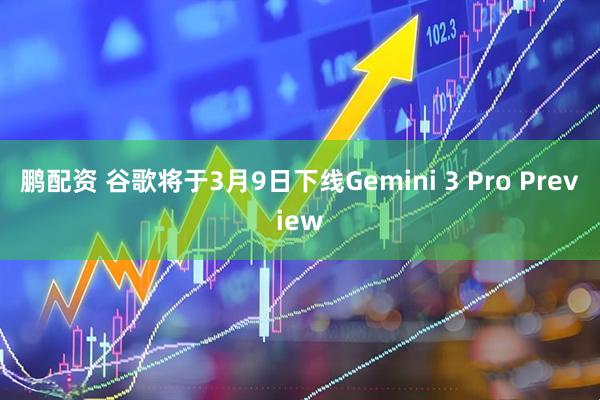 鹏配资 谷歌将于3月9日下线Gemini 3 Pro Preview